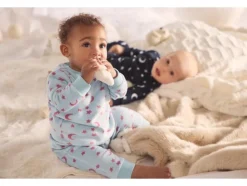 Velours baby pyjama<lupilu® Hot
