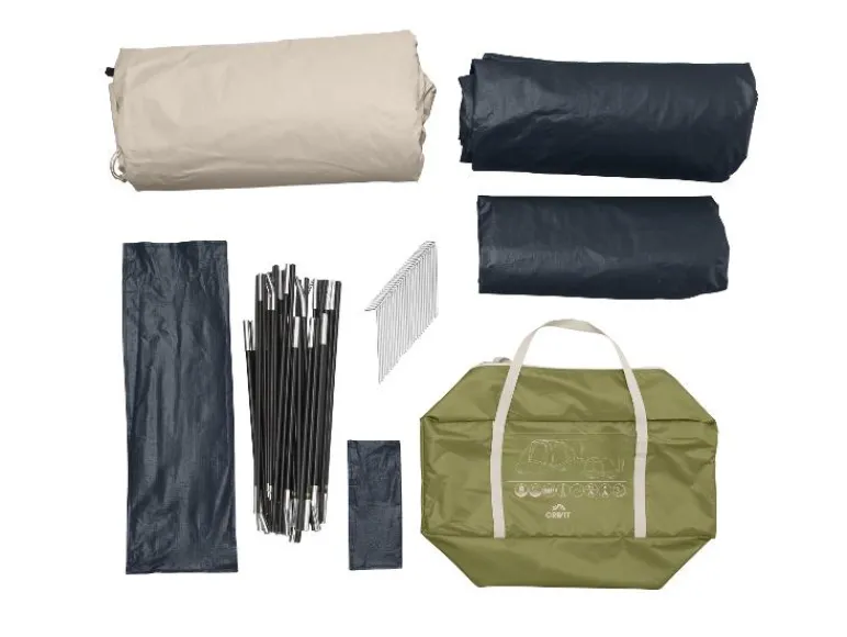 Verduisterende 5-persoons tent<CRIVIT New