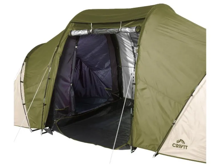 Verduisterende 4-persoons tent<CRIVIT Discount