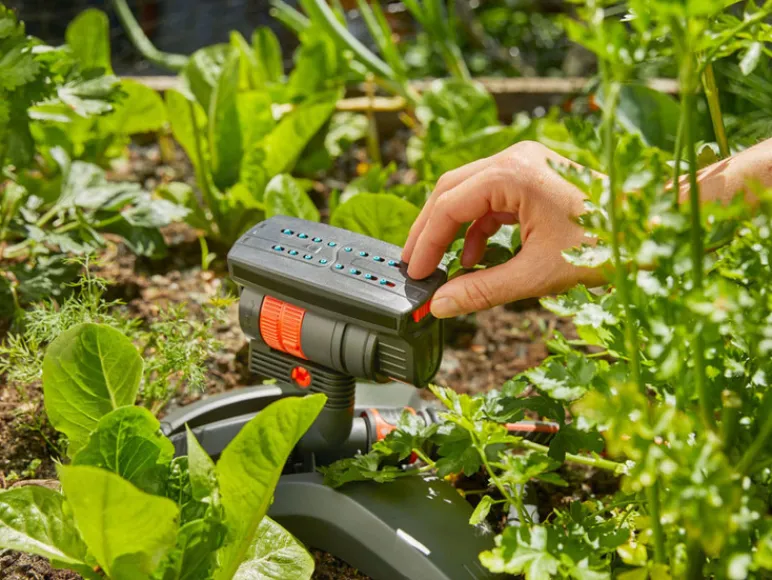 Vierkante sproeier AquaZoom compact<Gardena Online