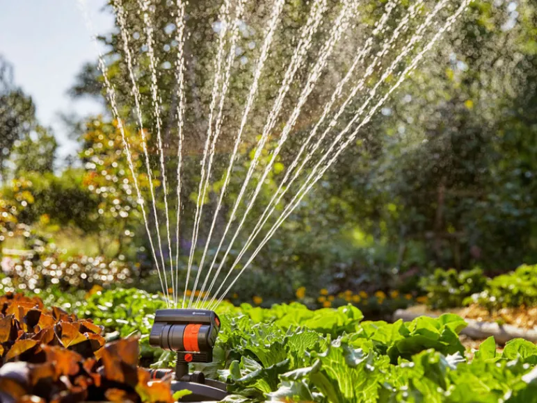 Vierkante sproeier AquaZoom compact<Gardena Online