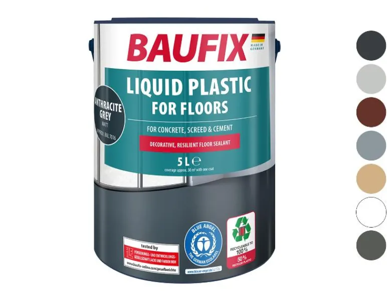 Vloeibare vloerverf 5 liter<BAUFIX New