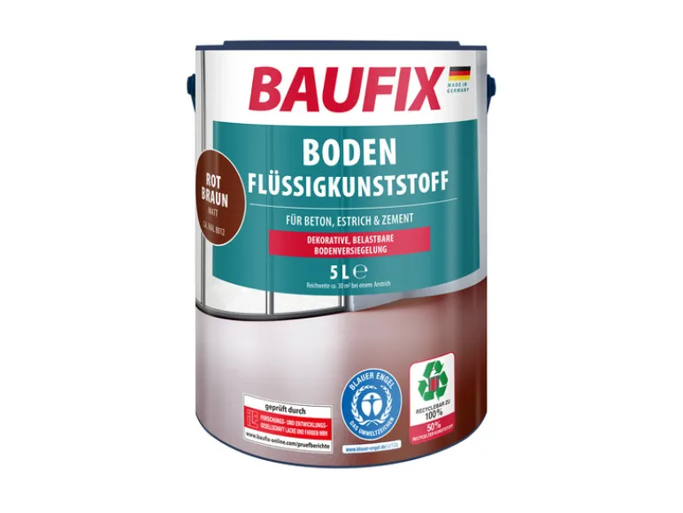 Vloeibare vloerverf 5 liter<BAUFIX New