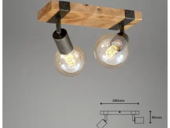 Wand- en plafondlamp<Briloner Hot