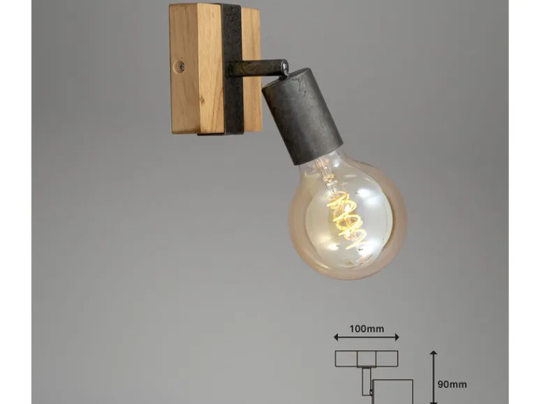 Wand- en plafondlamp<Briloner Hot