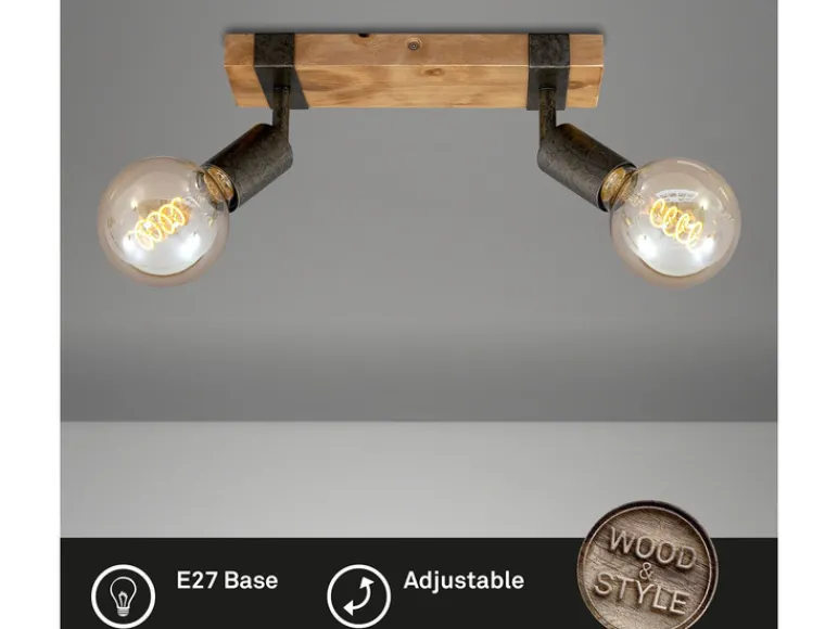 Wand- en plafondlamp<Briloner Hot