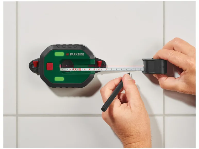 Waterpas met meetlint<PARKSIDE® Sale