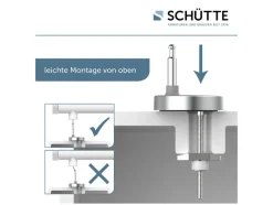 WC zitting duroplast FAMILY WHITE met soft-close-mechanisme en snelsluiting<Schütte Discount