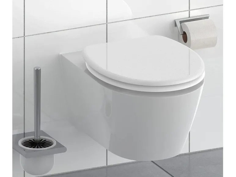 WC zitting duroplast, met soft-close-mechanisme<Schütte