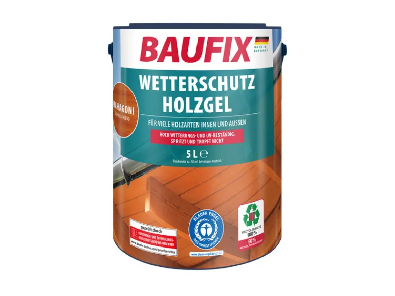 Weerbeschermende houtgel 5 liter<BAUFIX Online