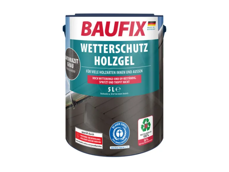 Weerbeschermende houtgel 5 liter<BAUFIX Online