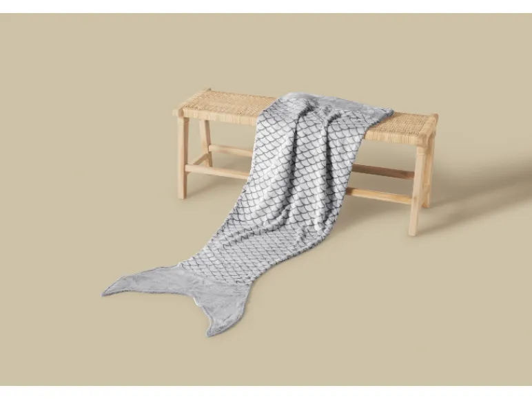 Zeemeermin deken 60 x 180 cm<LIVARNO® Best