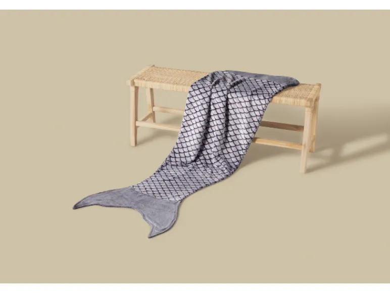 Zeemeermin deken 60 x 180 cm<LIVARNO® Best